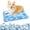 F, variant on FYTPOV Cooling Bed for Dogs Cats, Pet Cooling Mat Washable, Cute Comfort Cooling Gel Pet Pad Non-Slip, Dog and Cat Supplies,Non-Toxic, 19.7*15.7inch
