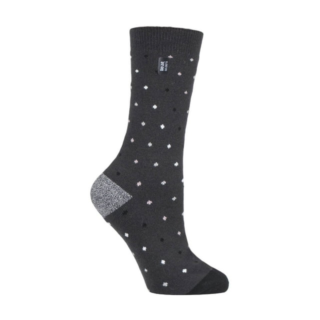 Heat Holders - Ladies Ultra Lite Thermal Brushed Inner Yarn Design Socks
