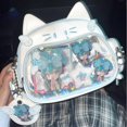 thumbnail image 2 of Mochila Vobomo Cute Cat Ita con pantalla de alfileres para niñas, 2 of 6
