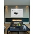 thumbnail image 3 of Marmont Hill "Buffalo Gaze" Framed Painting Print, 3 of 6
