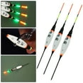 thumbnail image 5 of Opolski 3Pcs Luminous Night Fishing Float LED Light Electronic Waterproof Vertical Night Fishing Float Bobber Buoy for Night Fishing, 5 of 8