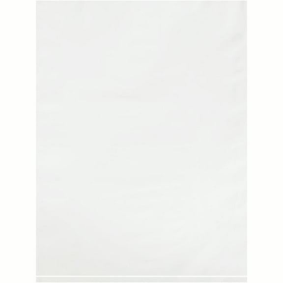 Office Depot® Brand Flat 2-Mil Poly Bags, 9" x 12", White, Case Of 1,000