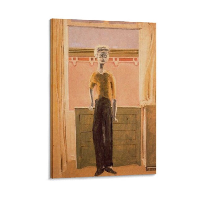 Mark Rothko - Retrato impreso en lienzo de 1939, arte de pared, impresiones, póster, regalos, foto, pintura, carteles, decoración de habitación, decoración del hogar, 20 x 30 cm