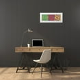 thumbnail image 4 of PI Studio 4x14 White Modern Wood Framed Wall Art Titled - Fun I, 4 of 5