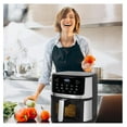 thumbnail image 2 of 5 Quart Touchscreen Air Fryer with Window Stainless Steel, 2 of 3