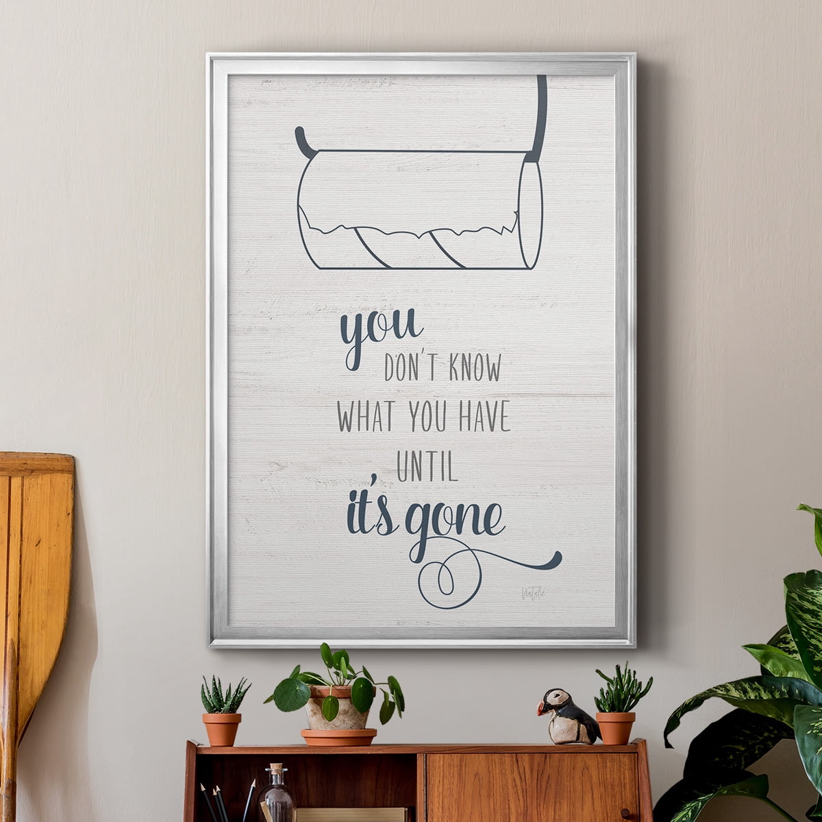 Until It's Gone Premium Framed Print - Ready to Hang