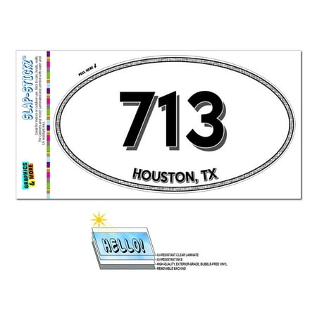 713 - Houston, TX - Texas - Oval Area Code