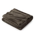 thumbnail image 1 of Manta Bedsure GentleSoft de Franela Marrón 130x150 cm 300 GSM, 1 of 8