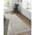 thumbnail image 7 of Hauteloom Ayane Hallway, Kitchen Runner Rug - Traditional - Lambswool, Dark Beige, Driftwood - 2'7" x 7'3", 7 of 7
