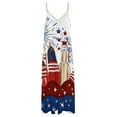 thumbnail image 4 of 4th of July Sleeveless Dress Women's Luxury Party Dress Birthday Dresses for Women, 4 of 7