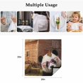 thumbnail image 5 of Farm Panda Cloth Napkins, Farmhouse Barn Funny Animals Butterfly Washable and Reusable Dinner Napkins Set of 8, Table Napkin for Kitchen Party Birthday Wedding Hotel Housewarming 20"x20", 5 of 9