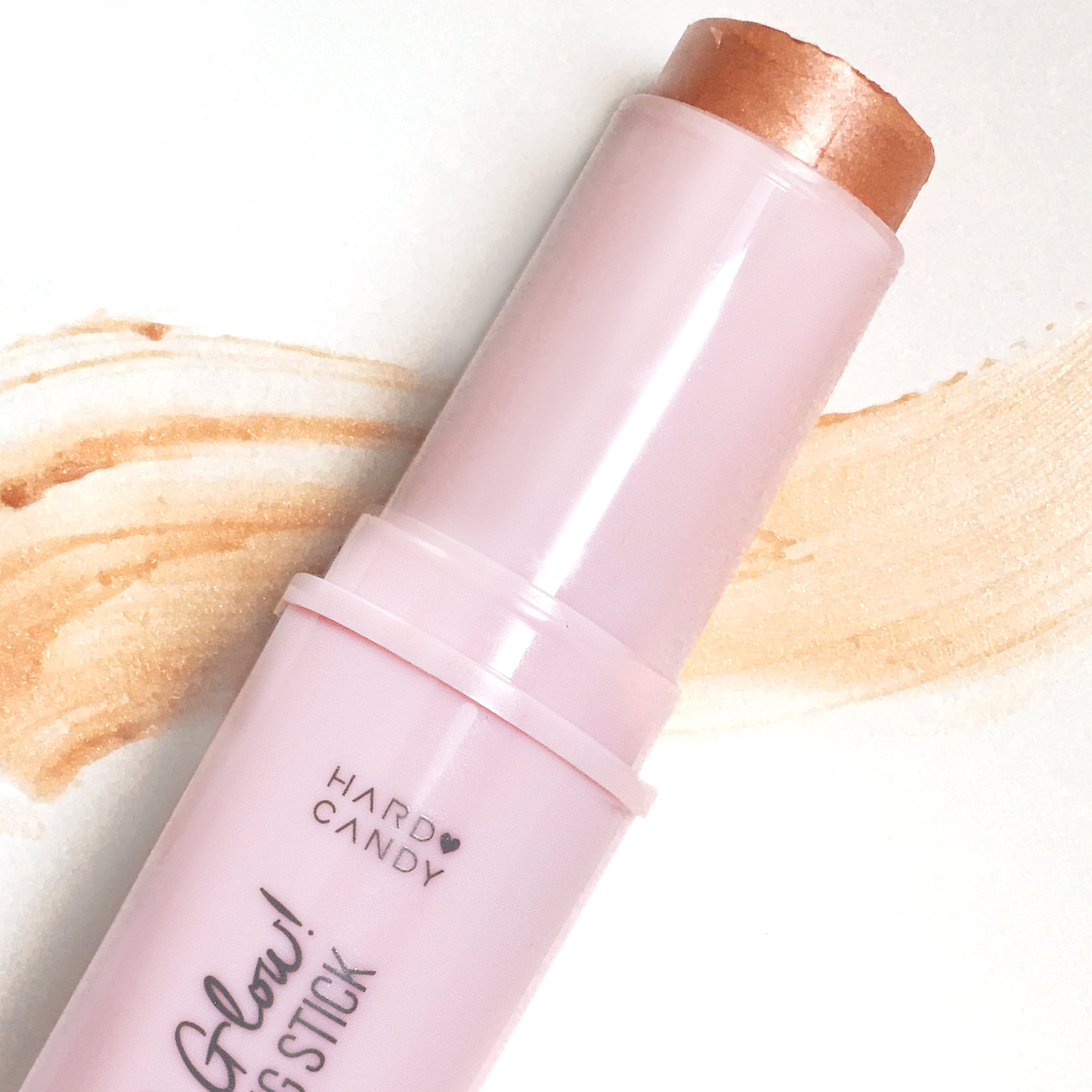 Hard Candy Just Glow Luminizing Stick, Rose Quartz, rose gold highlight, 0.33 fl oz