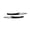 Black, variant on For Honda Civic Si 2017 2018 Grille Molding Passenger Side | CAPA | Coupe and Sedan Models | Fits All 2017 2018 SI Models | Painted Gloss Black | ABS Plastic | HO1213124 | 191275690970, 71124TEYY01