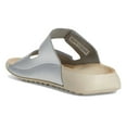 thumbnail image 2 of Ecco Womens 2nd Cozmo 206823 Leather Pure Silver Sandals 6-6.5 US, 2 of 4