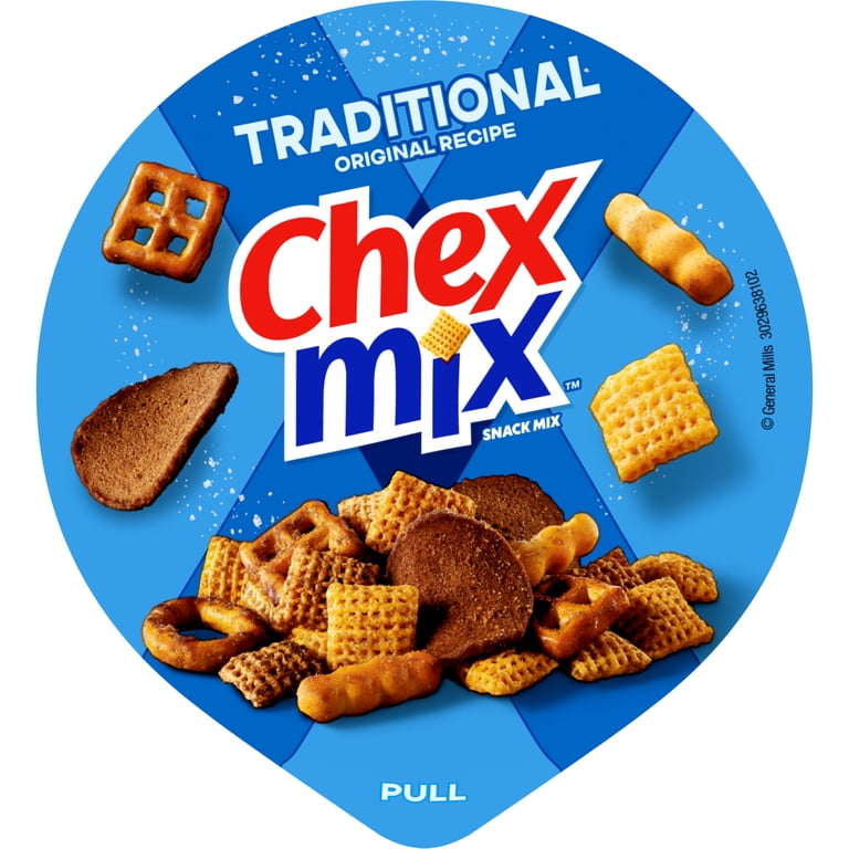 Chex Mix, Snack Mix, 2.5 oz, Traditional Original Recipe Snack Cup