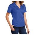 thumbnail image 5 of Yellow Rooster Women's Dri-Mesh V-Neck Female Polo Royal S, 5 of 8