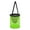 25cm black edge gree, variant on Fish Trap Nylon Storage Cage for Keep Minnows Live Fish Portable Bucket Floating Fishing Basket Foldable