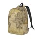 thumbnail image 1 of Disketp Vintage World Map Mochila de Lona Estampada, Mochila Escolar de Viaje Ligera para Estudiantes y Portátil-Small, 1 of 5