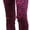 Fuchsia Pink, variant on ToBeInStyle Women's Fleece Lined Leggings with Tribal Print Band