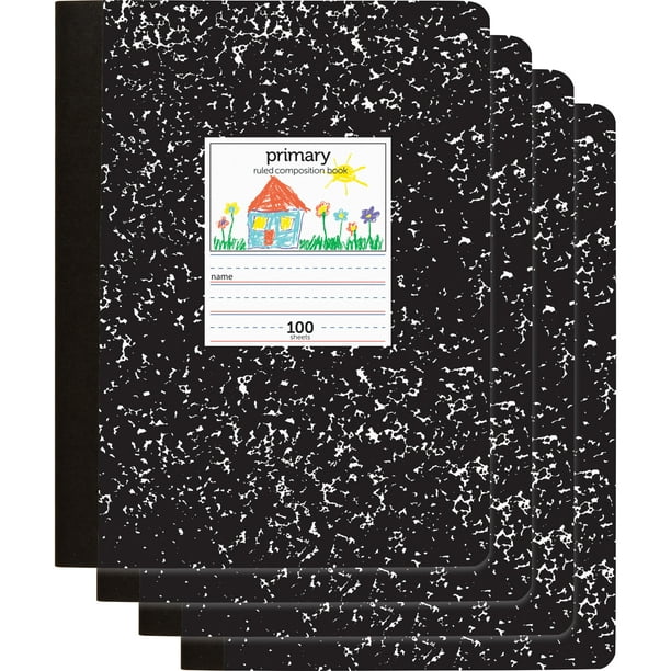 Office Depot® Brand Primary Composition Books, 71/2" x 93/4", Unruled