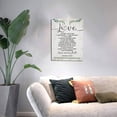 thumbnail image 4 of Christian Wall Art Love Is Patient Love Is Kind Wall Art Framed Inspirational Wall Art 1 Corinthians 13 Bible Verse Wall Art Decor Home Decor For Living Room Bedroom Bathroom Ready To Hang 12x16 Inch, 4 of 6