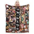 thumbnail image 4 of Friends Tv Show Throw Blanket 60"X50" Soft Flannel Lightweight Plush Air Conditioner Quilt Suitable For Sofa,Living Room,Bedroom,Double Bed, 4 of 4