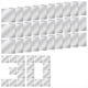 thumbnail image 1 of 30 mini azulejos acrílicos autoadhesivos de espejo de 5x5 cm (2 pulgadas) cuadrados, HD, ideales para manualidades., 1 of 4