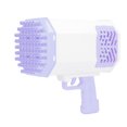 thumbnail image 4 of Máquina De Burbujas, Soplador De Burbujas De Regalo De Cumpleaños, Recargable, Lindo Para Actividades Al Aire Libre ANGGREK Púrpura+Blanco, 4 of 8