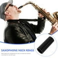 thumbnail image 3 of CIMAXIC 4 Pcs Feuille de Liège pour Col de Saxophone Alto Coussins de Col de Saxophone Noir pour Entretien d'Instrument à Vent, 3 of 8