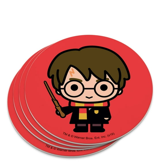 Harry Potter Cute Chibi Character Novelty Coaster Set