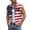 j-104Red27, variant on Mens Vest With Striped Pattern For Independence Day Celebration American Flag Print Lightweight Outerwear 4th of July Sleeveless Button Jacket Fashion Summer Outerwear
