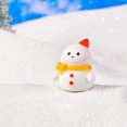 thumbnail image 1 of Set de figuritas de muñeco de nieve mini de Navidad | Adornos de escena de nieve de resina | Colgante de Llavero de Santa Claus | Decoración DIY | Accesorios para micro jardines | 3 Estilos | 2-3cm, 1 of 6
