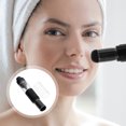 thumbnail image 4 of Miangastore Refillable Powder Brush for Loose Powder and Foundation Black Plastic Fiber Travel Size, 4 of 8