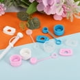 thumbnail image 4 of Silicone Spill Stopper Set of 1, Leakproof Water Bottle Sealing Accessories, Clear, 4 of 6