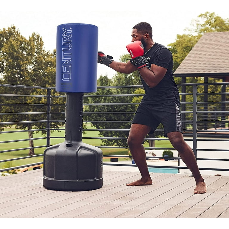 Century Wavemaster Powerline Extra Large Freestanding Kickboxing Bag Martial Arts Punching Bag Eight Height Adjustments Karate Tae Kwon Do MMA High Density Foam Walmart