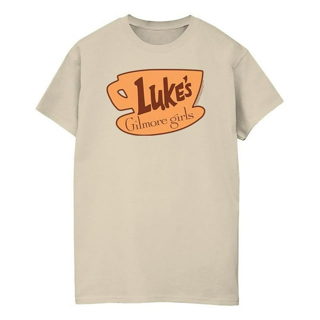 Gilmore Girls T-Shirt Boyfriend pour Femmes avec Logo de Luke