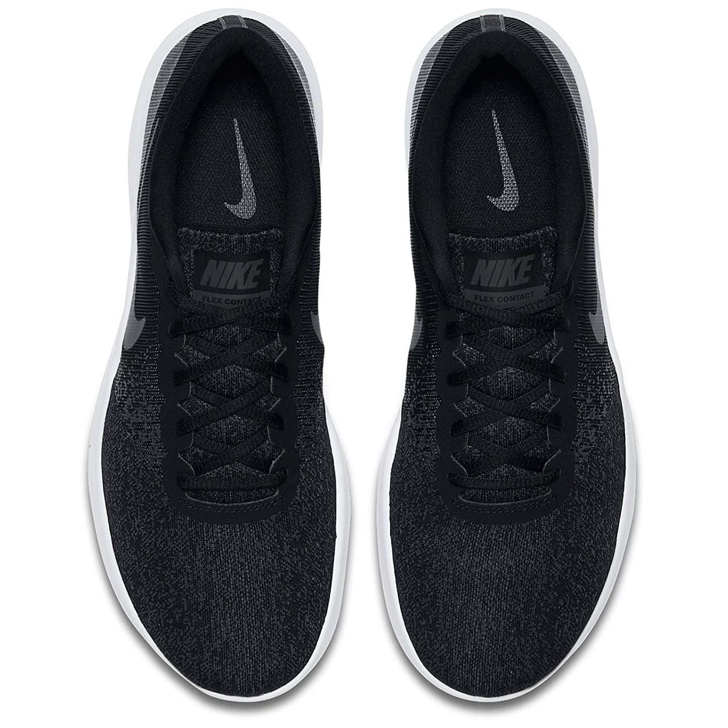 Nike - NIKE MENS NIKE FLEX CONTACT SHOES BLACK DARK GREY ANTHRACITE WHITE SIZE 8 - Walmart.com 