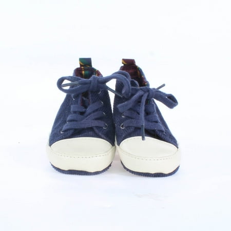 

Pre-owned Ralph Lauren Boys Navy Sneakers size: 2 Infant