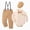 A160-Khaki, variant on Ccpelsie Newborn Baby Boy Clothes Long Sleeve Shirt Tops Pants Fall Winter Outfits Set(Red,3-6 Months)