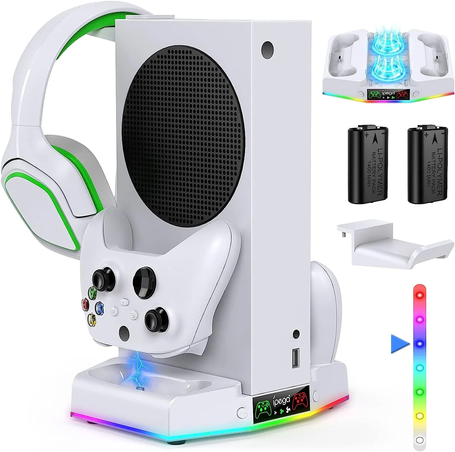 Prociv Xbox Series S RGB Cooling & Charging Station photo 1