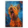 thumbnail image 3 of Hudo Funny Scream Silky Terrier Dog Poster Wall Art Decor Silky Terrier Dog Canvas Wall Art - Vintage Decor - Dog Boho Decor, 3 of 5