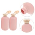 thumbnail image 2 of 3pcs Travel Size Shampoo And Conditioner Bottles Pink Lotion Containers Refillable Dispensers Squeeze Bottles For Shampoo, 2 of 9