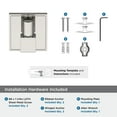 thumbnail image 5 of Amerock Appoint Polished Nickel Single Prong Robe Hook, 5 of 7