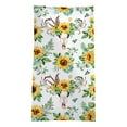 thumbnail image 2 of dinapents Extra Wide 75x150cm Beach Towel - Microfiber Square Print Sandproof Lightweight for Summer Vacation & Poolside, 2 of 3