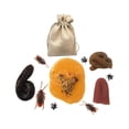 thumbnail image 2 of jifeng Poop Trick Toy Fake Dog Poop for April Fools' Day Halloween Party Supplies, 2 of 9
