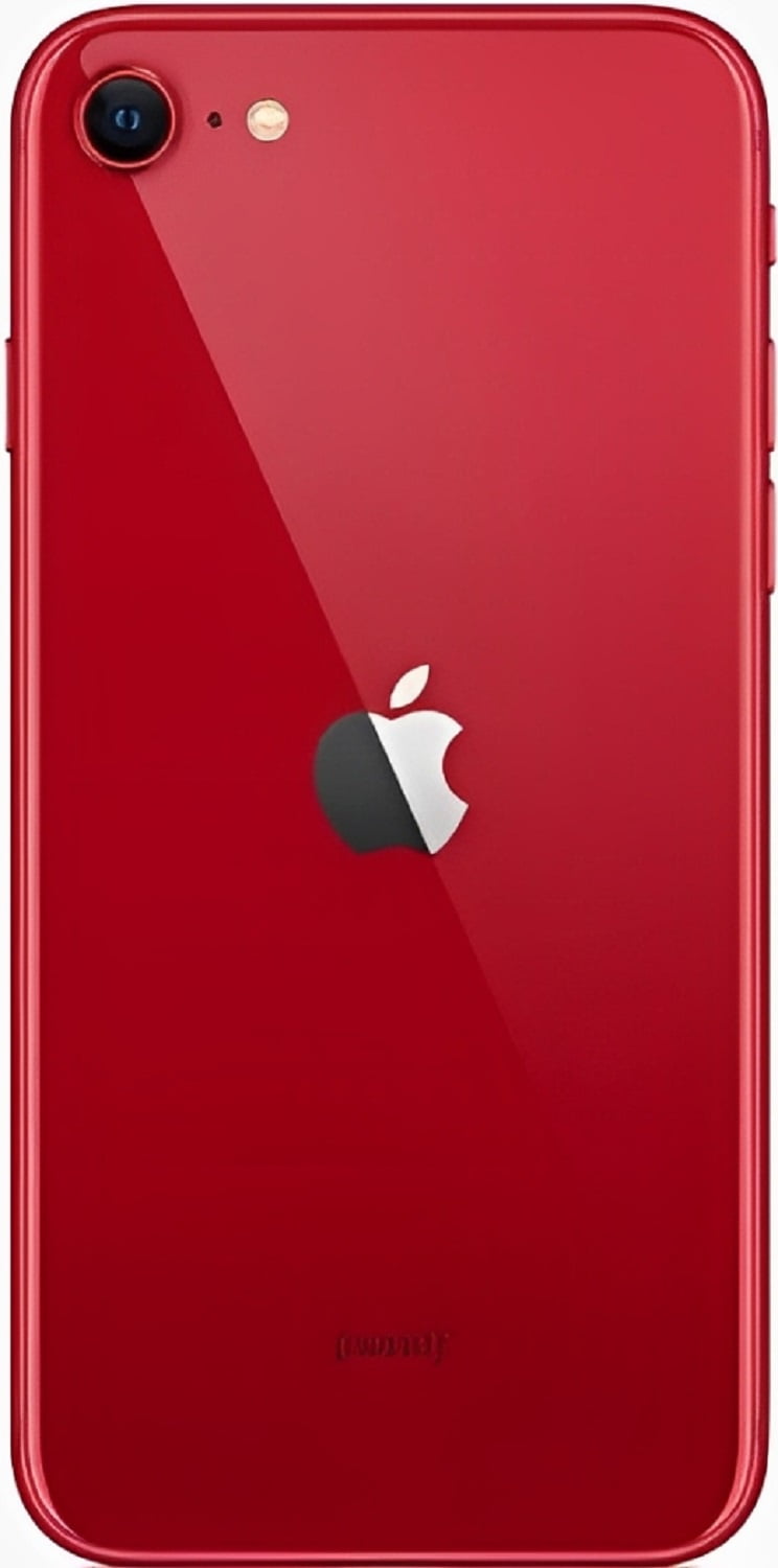 Refurbished Apple iPhone SE 3rd Gen (2022) 5G - 256GB – Red – 12MP