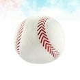 thumbnail image 2 of LOLIPPYY 1pc 12cm Plush Baseball Toy, Creative Simulation Soft Toy for Birthday Party , White Color, 2 of 7