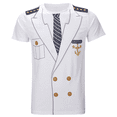thumbnail image 2 of Camiseta de capitán de la marina para hombre, uniforme de la marina, cosplay, unisex, para fiestas de yates y rock, disfraz de Halloween, carnaval, camisetas con estampado 3D para hombre, 2 of 5