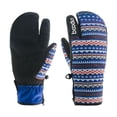 thumbnail image 1 of Guantes de snowboard Guantes de nieve de invierno Impermeables Motos de nieve Bicicletas Esquí Clima frío Estilo étnico impresión l, 1 of 9