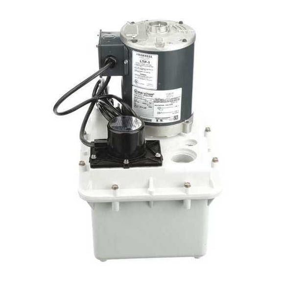 Hartell Sink Drain Pump System,Piggyback,1/4 HP LTP-1
